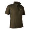Deerhunter EXCAPE Insulated T-Shirt mit RV-Kragen, Art green - Grösse L
