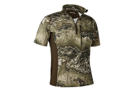 Deerhunter EXCAPE Insulated T-Shirt mit RV-Kragen, Realtree Excape - Grösse 3XL