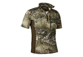 Deerhunter EXCAPE Insulated T-Shirt mit RV-Kragen, Realtree Excape - Grösse M