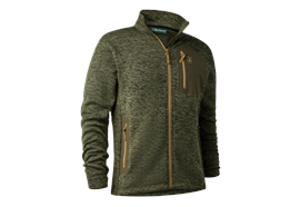 Deerhunter SAREK Strickjacke, olive night melange - Grösse 3XL