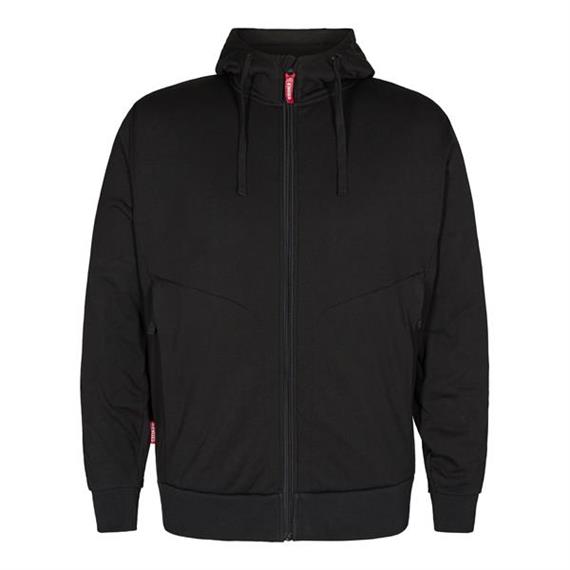 ENGEL Extend Kapuzenjacke, schwarz - Grösse 4XL Übergrösse