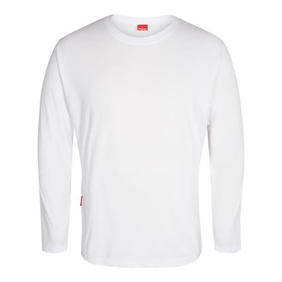 ENGEL Extend Langärmliges Shirt, weiss - Grösse 3XL Übergrösse