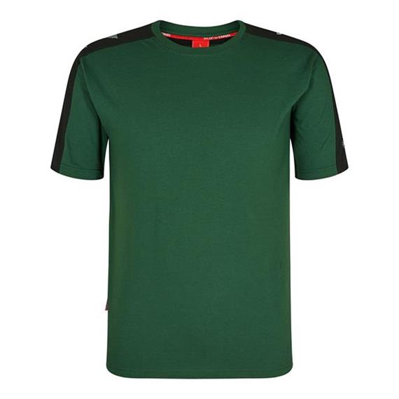 ENGEL Galaxy T-Shirt, grün/schwarz - Grösse 3XL Übergrösse