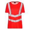 ENGEL Safety Damen kurzarm T-Shirt, rot - Grösse L