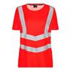 ENGEL Safety Damen kurzarm T-Shirt, rot - Grösse XL
