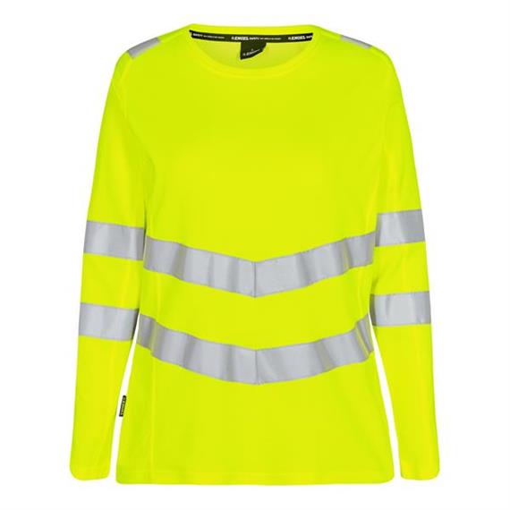 ENGEL Safety Damen Langarm Shirt gelb - Grösse 3XL Übergrösse