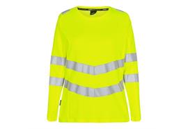 ENGEL Safety Damen Langarm Shirt gelb - Grösse 3XL Übergrösse