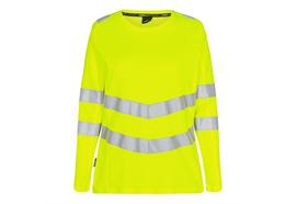 ENGEL Safety Damen Langarm Shirt gelb - Grösse XS