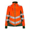 ENGEL Safety Damen Softshelljacke, orange/grün - Grösse XXL