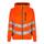 ENGEL Safety Damen Sweatcardigan, orange/grau - Grösse L