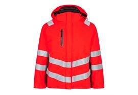 ENGEL Safety Damen Winterjacke, rot/schwarz - Grösse L