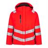 ENGEL Safety Damen Winterjacke, rot/schwarz - Grösse XS