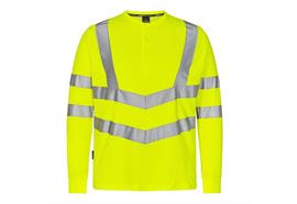 ENGEL Safety Grandad Langarm-Shirt, gelb - Grösse 3XL Übergrösse