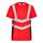ENGEL Safety Kurzarm Shirt rot/schwarz - Grösse M