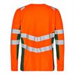 ENGEL Safety Langarm Shirt, orange/grün - Grösse 3XL Übergrösse | Bild 2