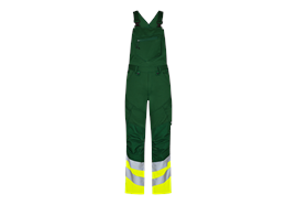 ENGEL Safety Latzhose, grün/gelb