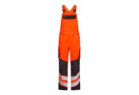 ENGEL Safety Latzhose, orange/grau - Grösse 62 Übergrösse