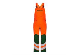 ENGEL Safety Latzhose, orange/grün - Grösse 40