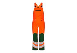 ENGEL Safety Latzhose, orange/grün - Grösse 64 Übergrösse