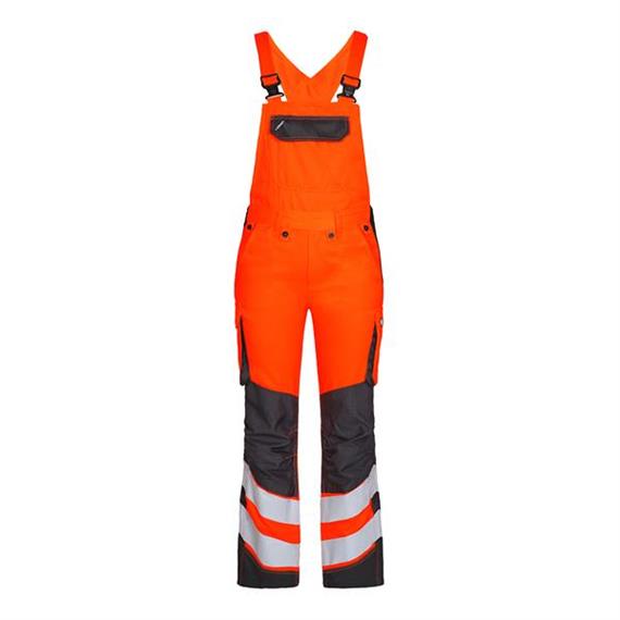 ENGEL Safety light Damen Latzhose, orange/anthrazit - Grösse 34