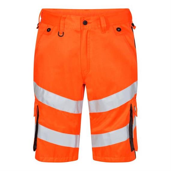 ENGEL Safety light Shorts, orange/grau - Grösse 42