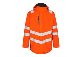 ENGEL Safety Softshellparka, orange/grau