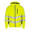 ENGEL Safety Sweatcardigan, gelb/blau - Grösse L