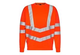 ENGEL Safety Sweatshirt, orange - Grösse 3XL Übergrösse