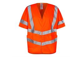 ENGEL Safety Weste mit kurzen Ärmeln, orange - 3XL/4XL