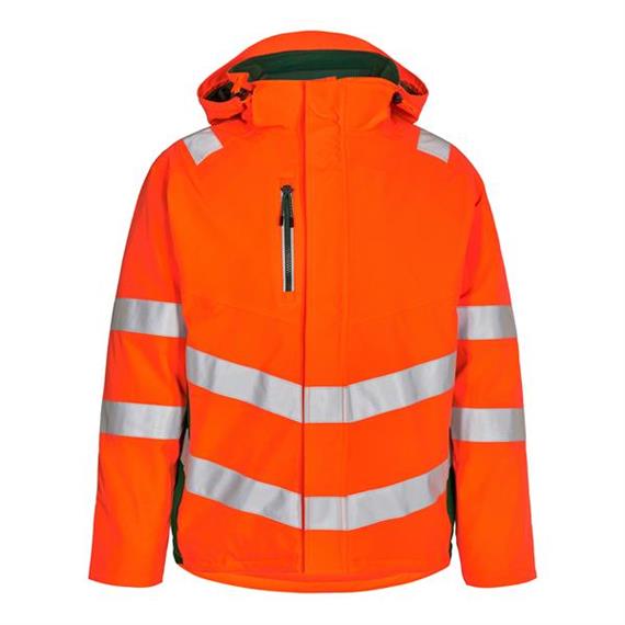 ENGEL Safety Winterjacke, orange/grün - Grösse XL