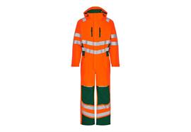 ENGEL Safety Winterkombination, orange/grün - Grösse M