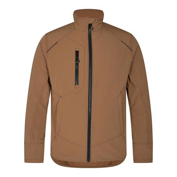 ENGEL X-Treme Stretchjacke, Toffeebraun - Grösse 4XL Übergrösse