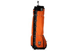 Forst-Gamasche Cordura zum Schnüren orange - Grösse L