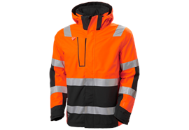 Helly Hansen ALNA 2.0 Shelljacke, HI VIS orange/ebony - Grösse XL