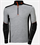 Helly Hansen Lifa Merino Langarmshirt mit halbem Reissverschluss, grey/black melange - Grösse L