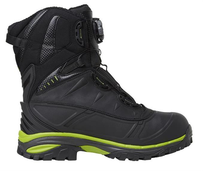 Helly Hansen MAGNI BOA Winterboot, schwarz/limone dunkel - Grösse 40