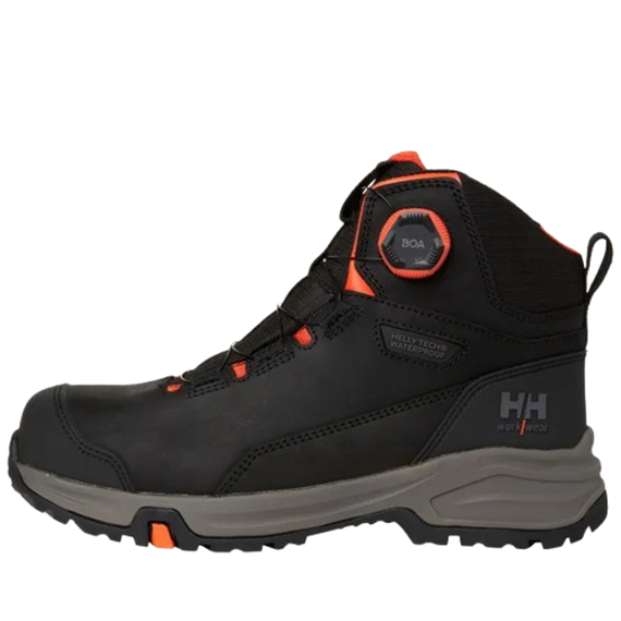 Helly Hansen MANCHESTER Ltr Mid BOA S7S Ht Sicherheitsstiefel, schwarz - Grösse 44