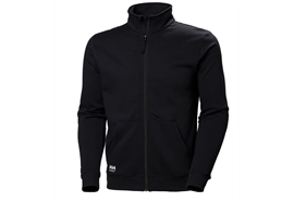 Helly Hansen MANCHESTER Zip Sweatshirt, schwarz - Grösse L