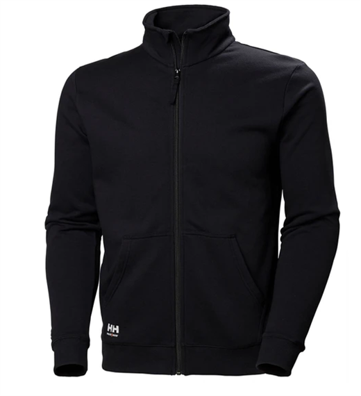 Helly Hansen MANCHESTER Zip Sweatshirt, schwarz - Grösse S