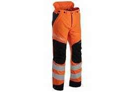 Husqvarna Schnittschutz Bundhose Technical High-Viz - Grösse L