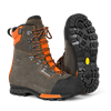 Husqvarna Schutzstiefel FUNCTIONAL, grau/orange, Schnittschutzklasse 2 - Grösse 38