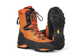 Husqvarna Schutzstiefel TECHNICAL, grau/orange, Schnittschutzklasse 2 - Grösse 36