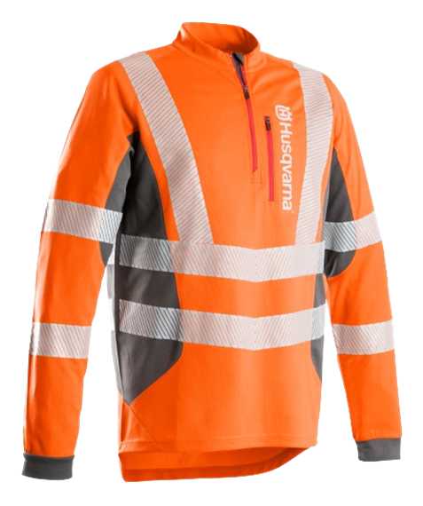Husqvarna T-Shirt TECHNICAL High-Viz langarm - Grösse XL