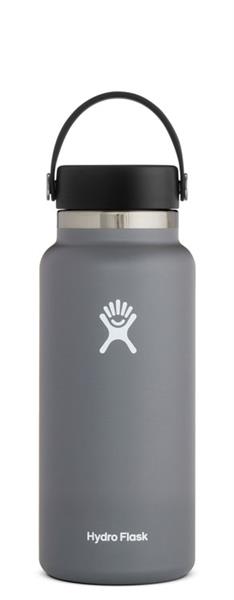 Hydro Flask Black Wide Mouth Flex Cap - WFX001