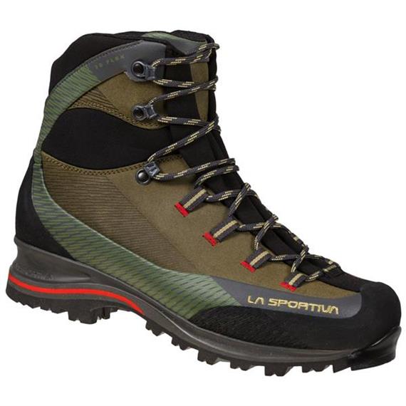 La Sportiva TRANGO TRK LEATHER GTX, Ivy/Tango Red ab Grösse 40 - Grösse 40.5