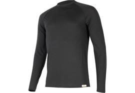 Lasting Langarmshirt Merino light, 160g, Men, schwarz - Grösse 3XL