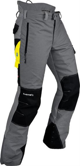 Pfanner GLADIATOR II Schnittschutzhose grau, Langgrösse - Grösse XXL Übergrösse