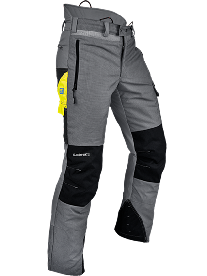 Pfanner GLADIATOR II Schnittschutzhose grau, normal - Grösse XXL Übergrösse