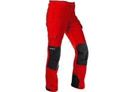 Pfanner GLADIATOR Outdoorhose verstärkt rot, norma - Grösse L