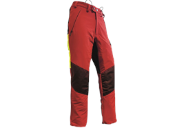 Pfanner KEPROTEC Schnittschutzhose Typ A, normal, rot